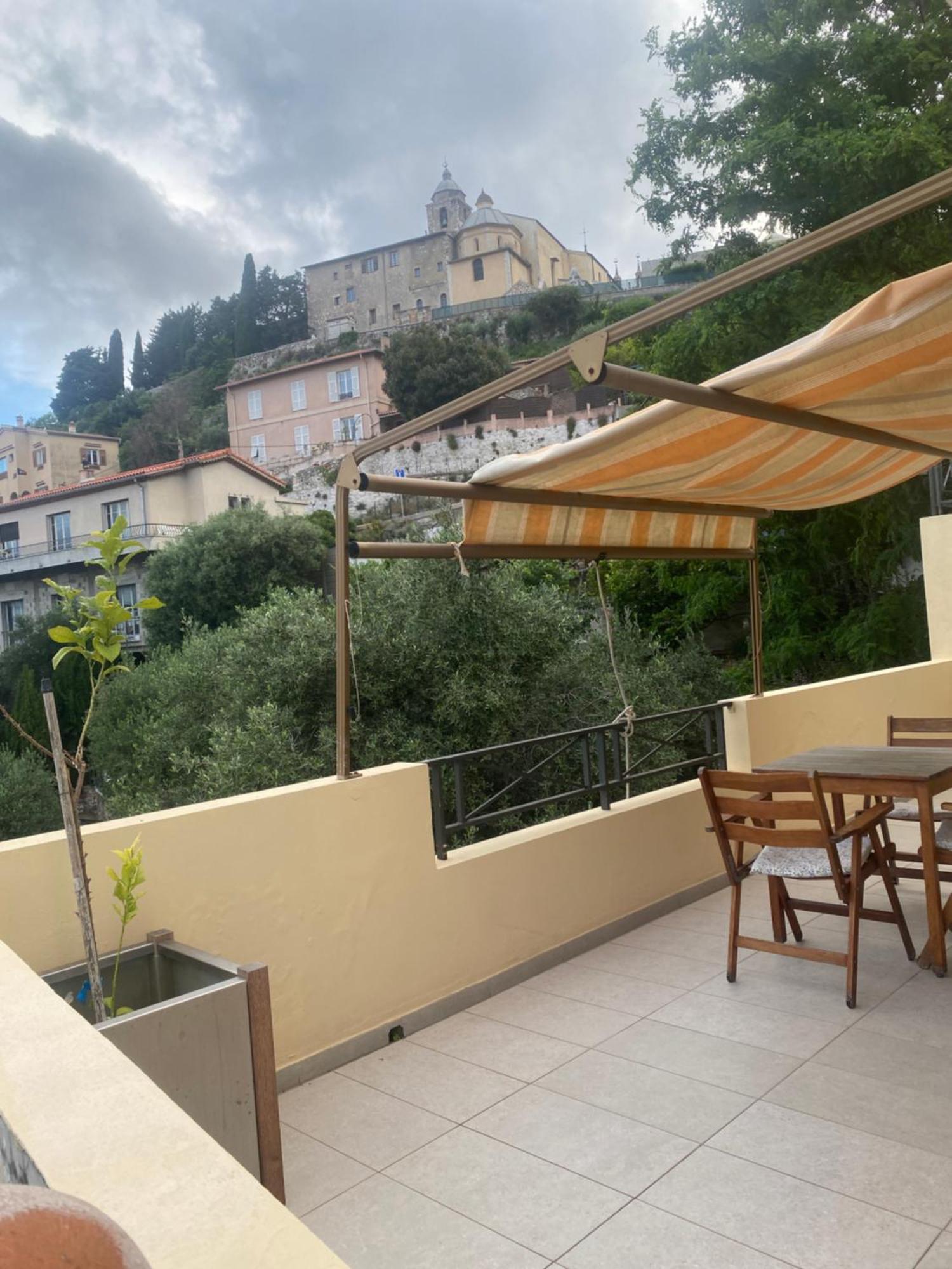 Appartement-Nice 01 Vue Mer - Panoramique Wifi-Parking Exterior foto