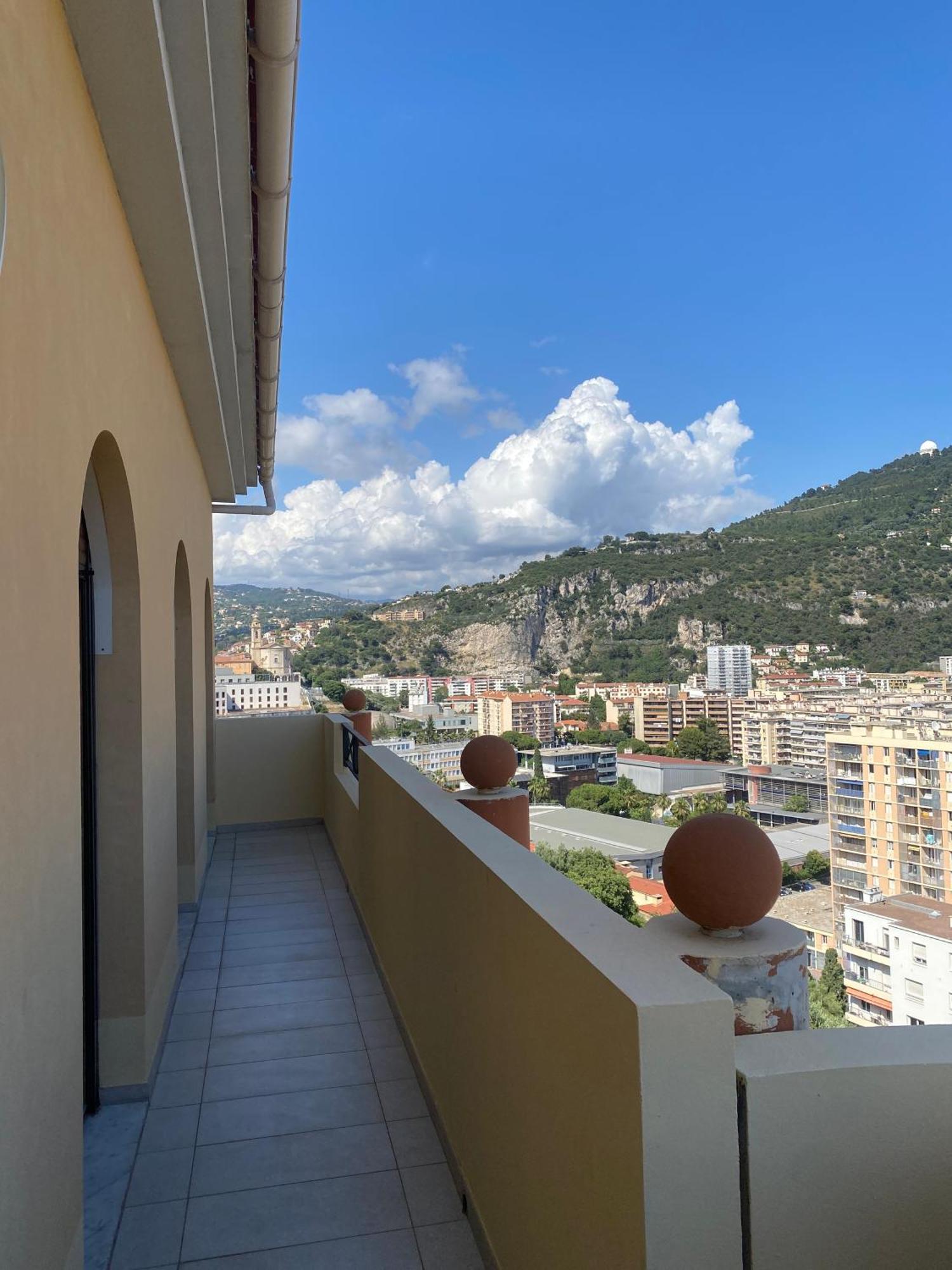 Appartement-Nice 01 Vue Mer - Panoramique Wifi-Parking Exterior foto